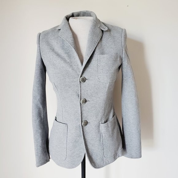😍 RALPH LAUREN Luxury Equestrian Cotton Blazer - Picture 2 of 16